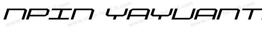 npin yayuanti字体转换